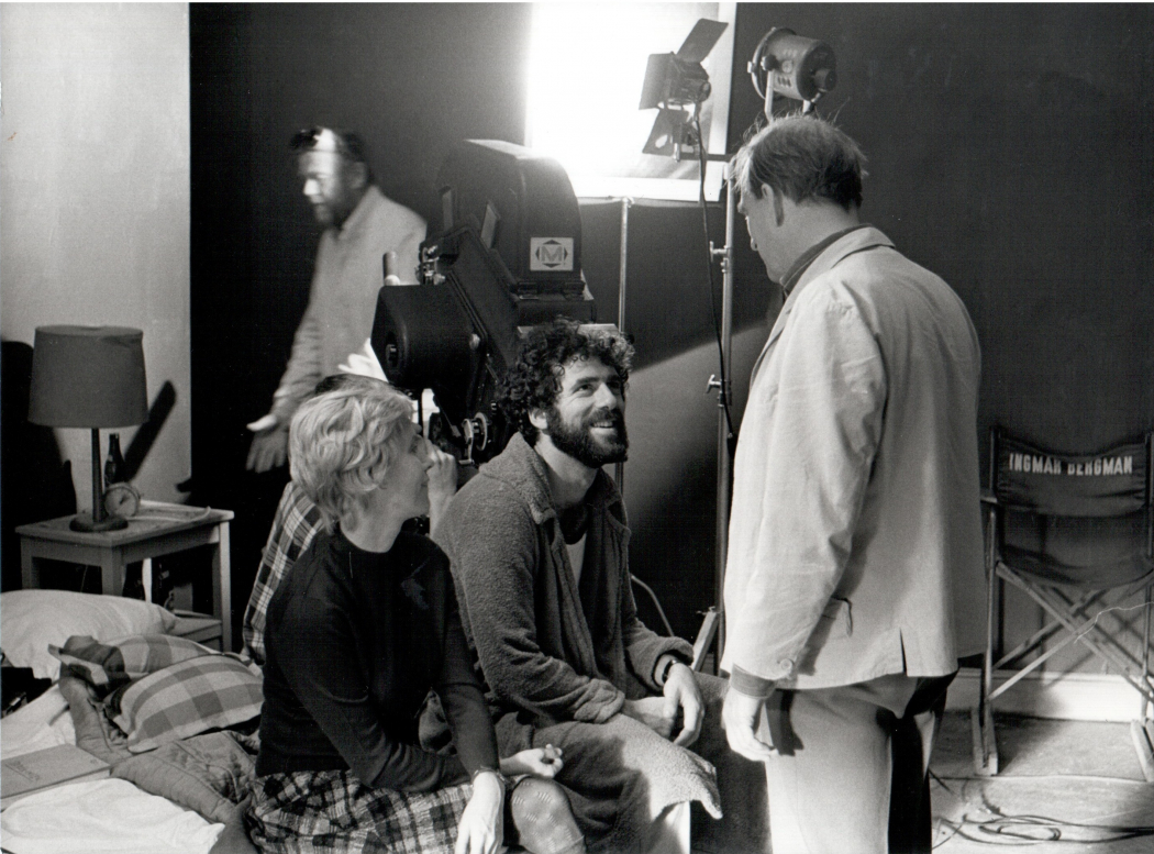 The Touch, behind the scenes, Elliott Gould, Bibi Andersson, Ingmar ...